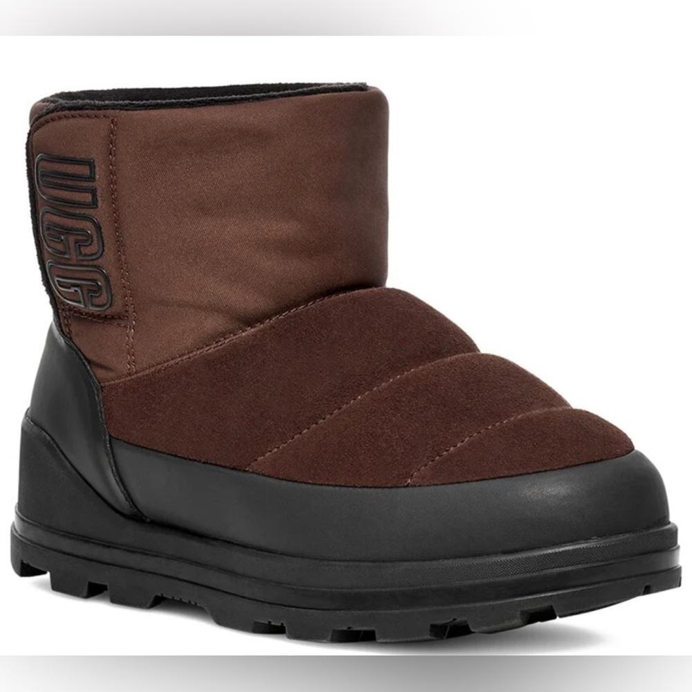 UGG Classic Klamath Mini Suede Boots in Brown Size 7